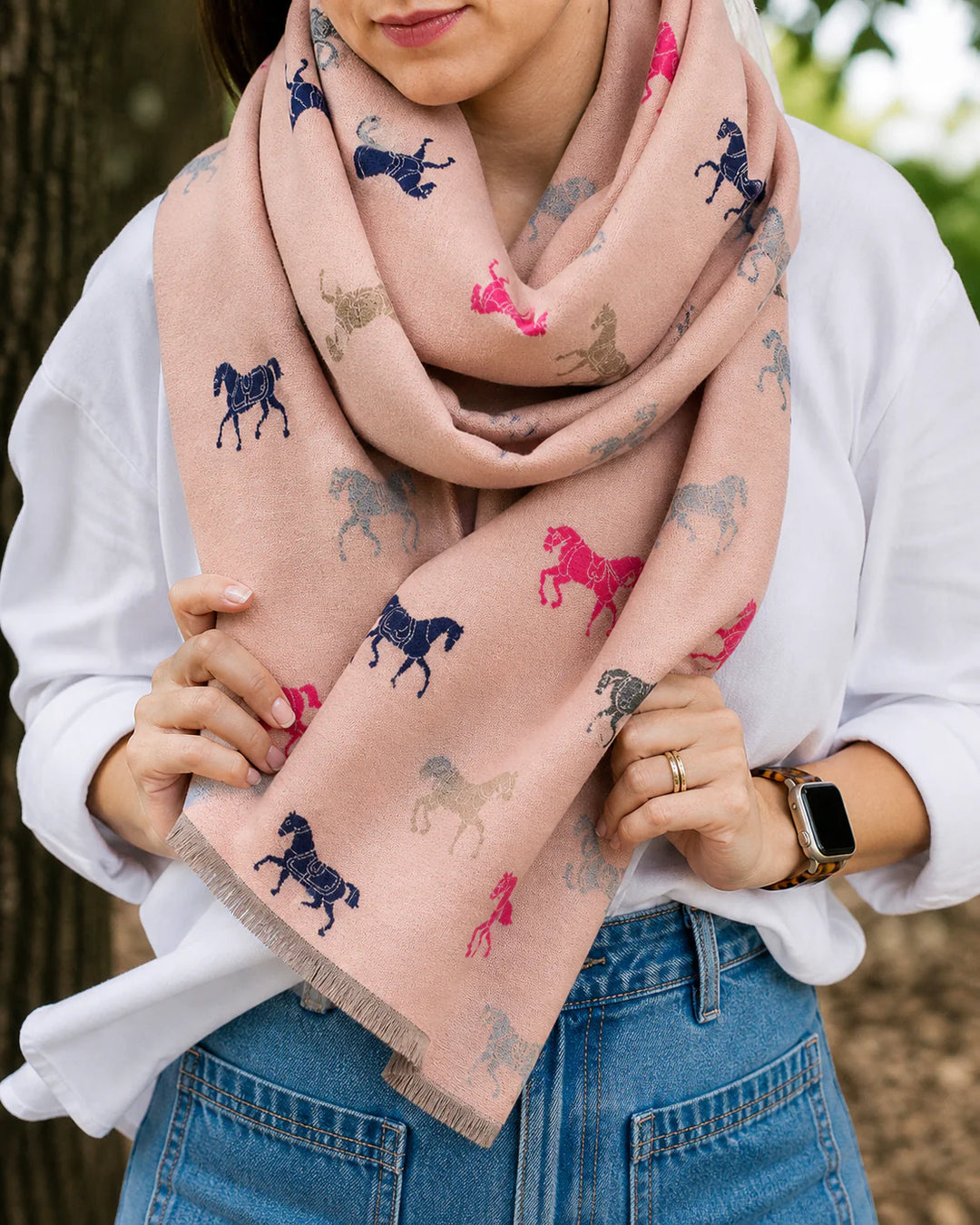 Horse Lover Scarf Reversible