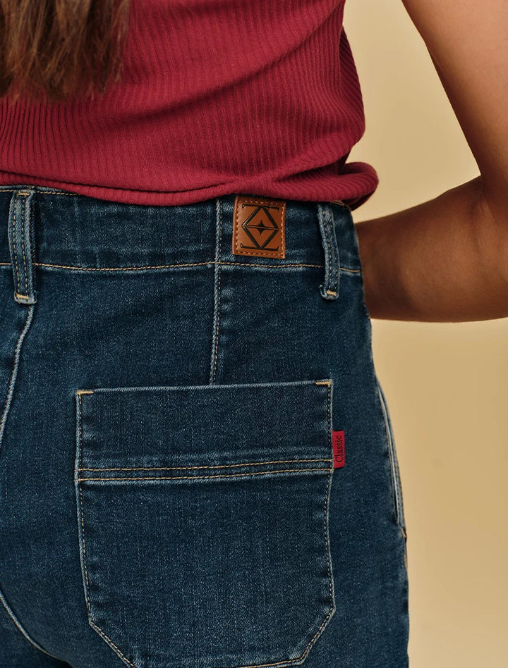 Daisy Denim Short