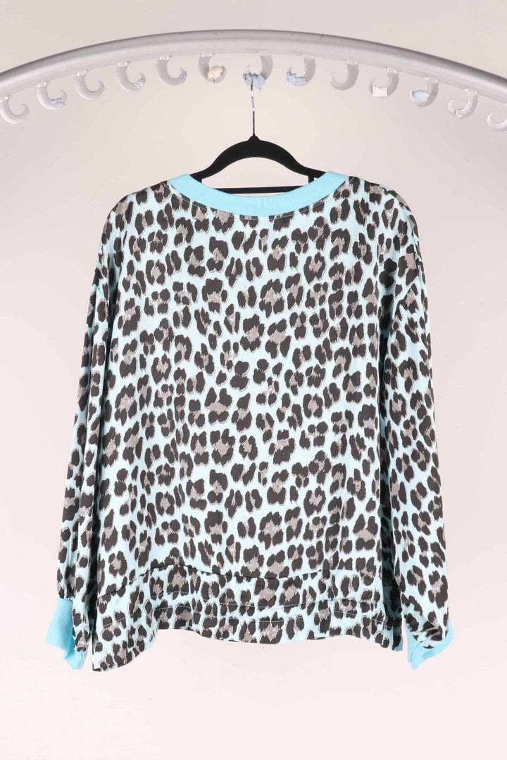 Silky Leopard Bomber