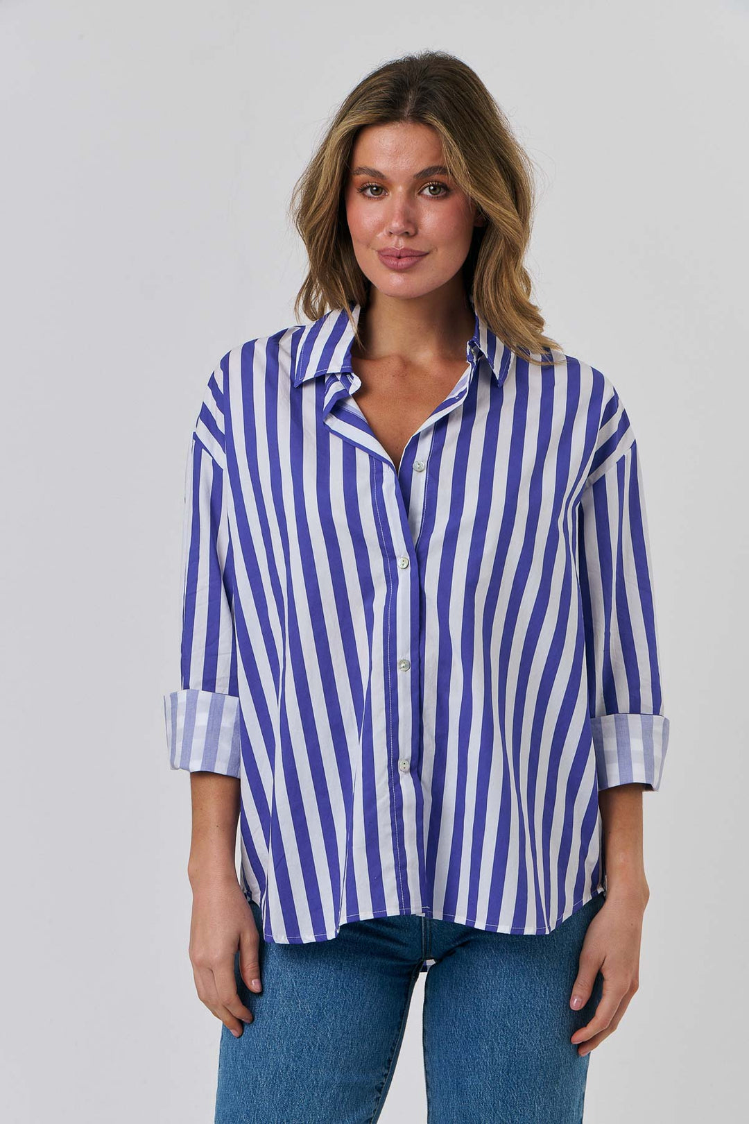 POPLIN SHIRT - stripe