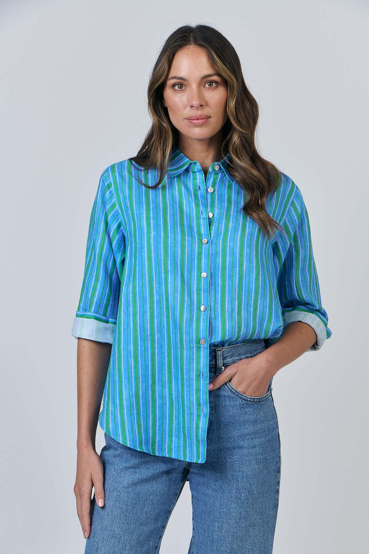 Rayure Linen Shirt