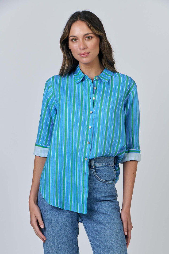 Rayure Linen Shirt