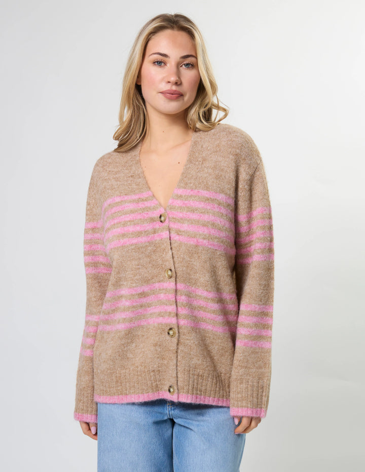 Desert Rose Stripe Cardi