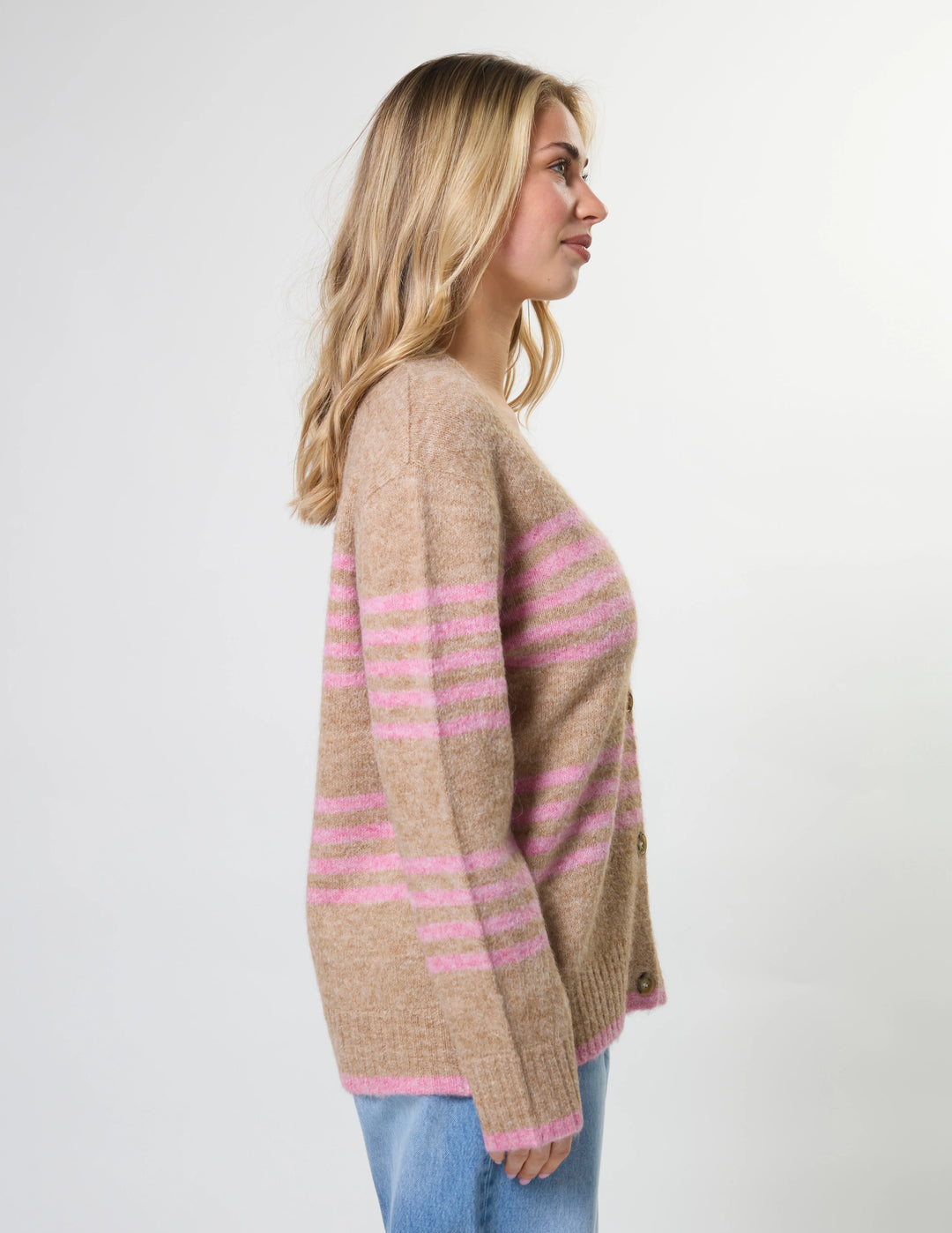 Desert Rose Stripe Cardi