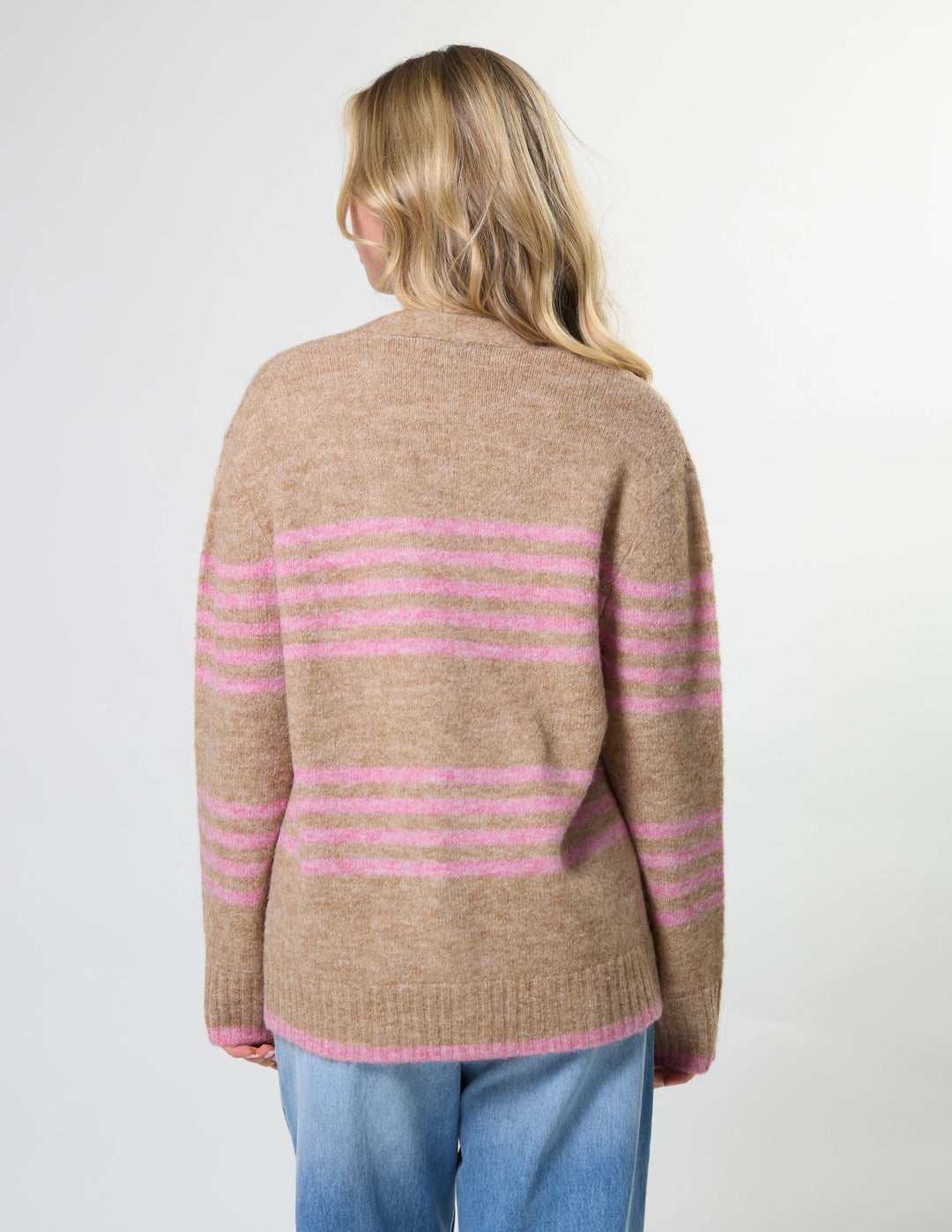 Desert Rose Stripe Cardi