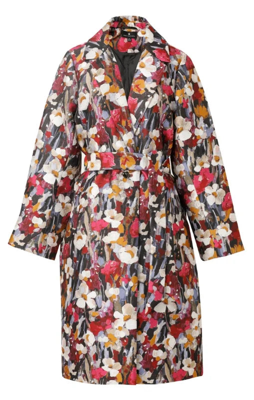 Deborah Jacquard Coat