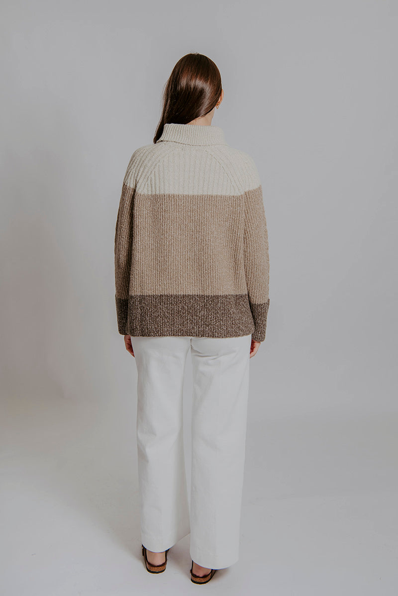 Block Stripe Knit