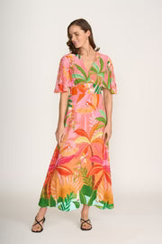 Race Favourite Dress- Sunkissed