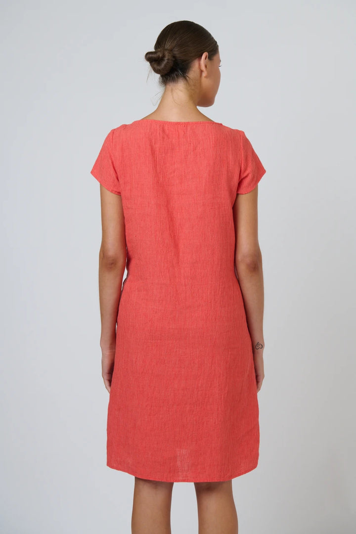 Sunset Strip linen dress