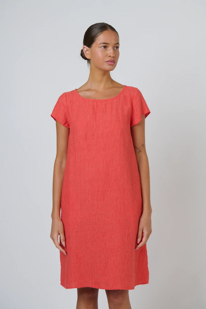 Sunset Strip linen dress
