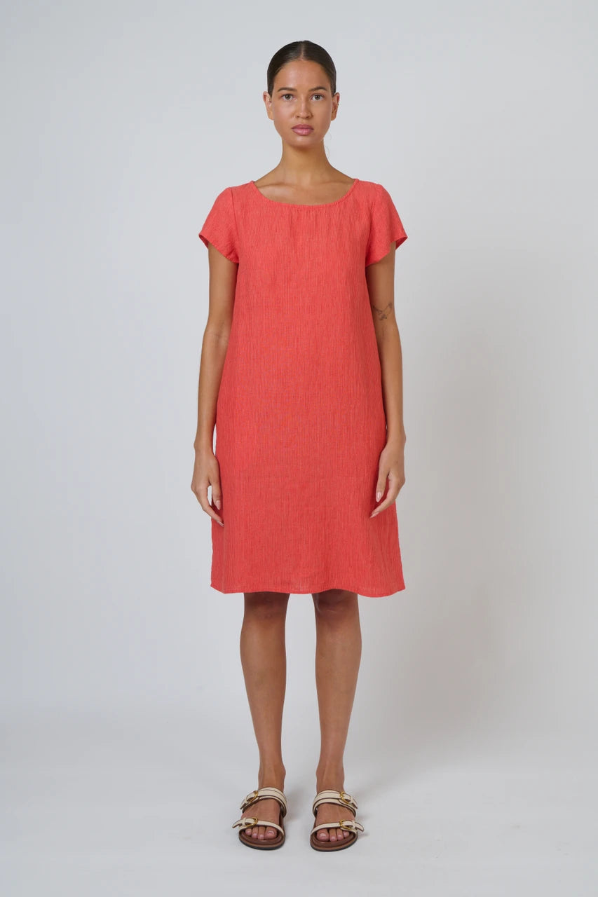 Sunset Strip linen dress
