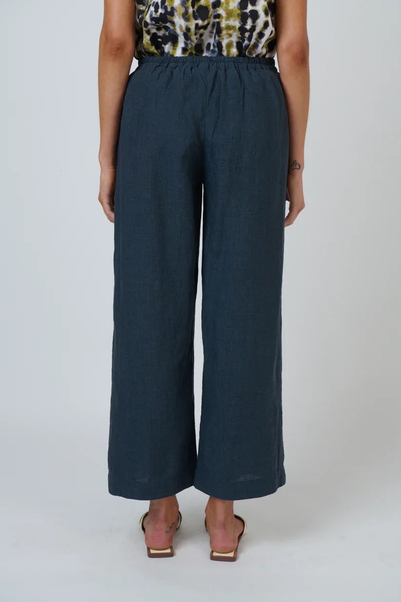 Linen Pants - Gunsmoke