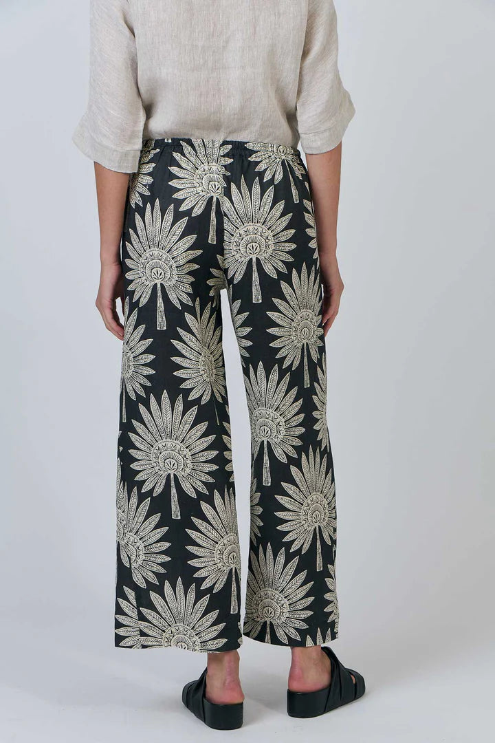 Date Palm Linen Pant