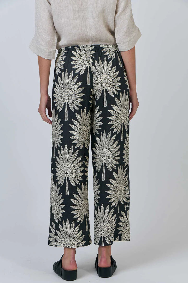 Date Palm Linen Pant