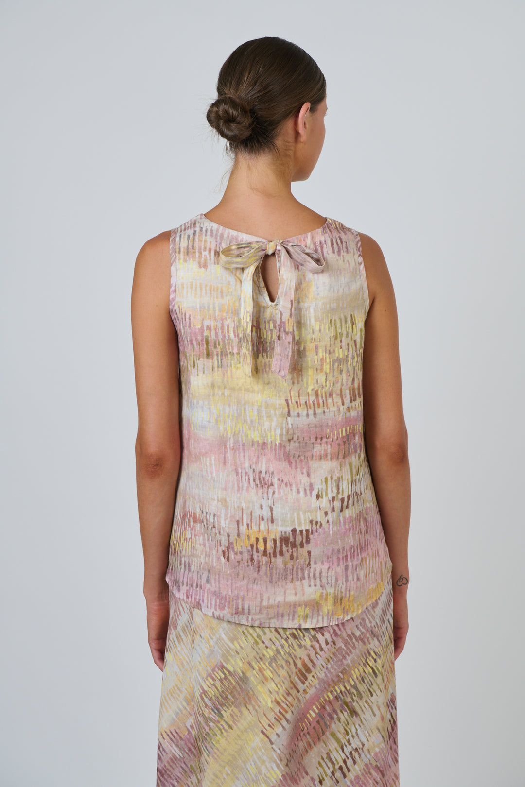 Jardin S/L Linen Top