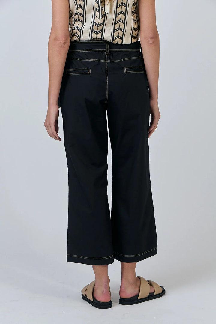 Poplin Pant contrast stitch