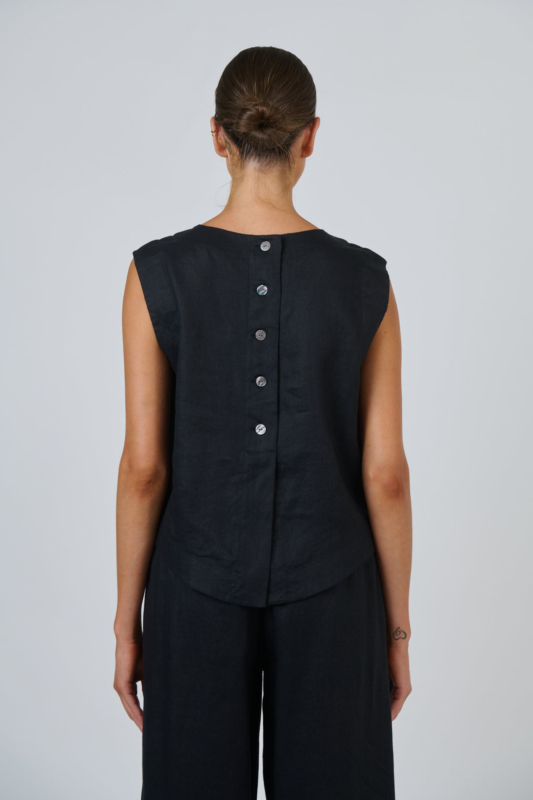 Linen Shell Top S/L