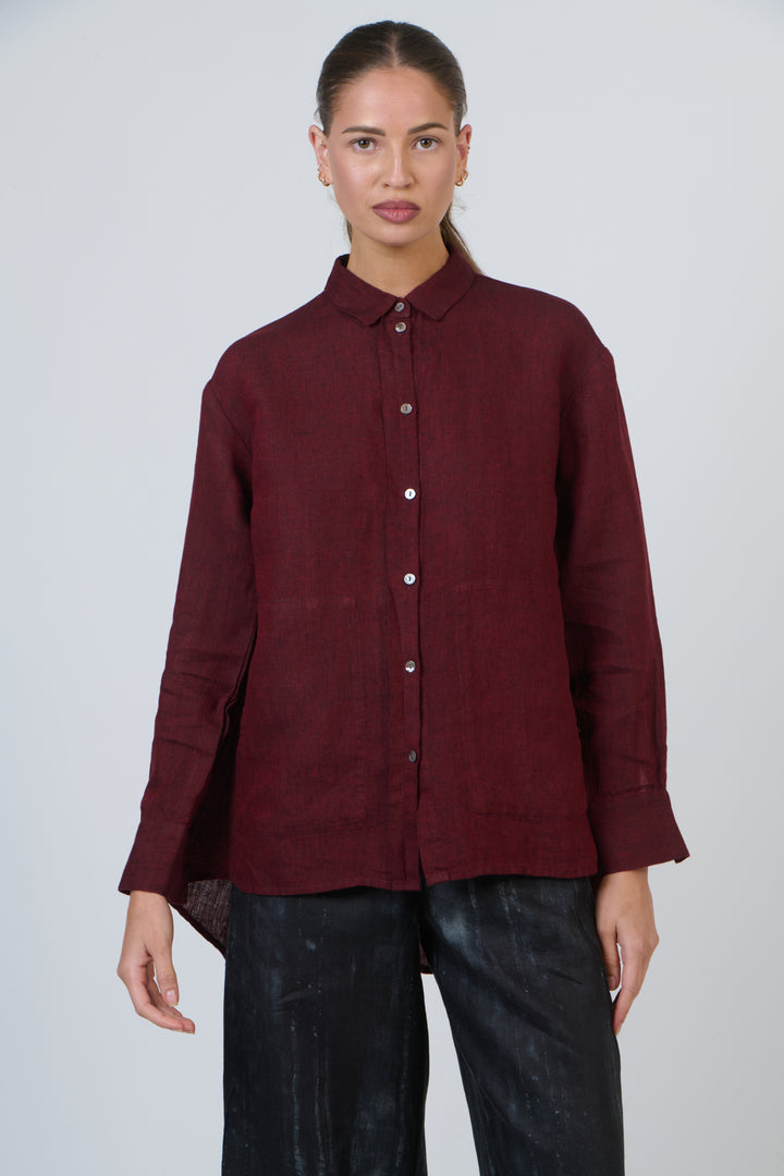 Redwood Linen Shirt