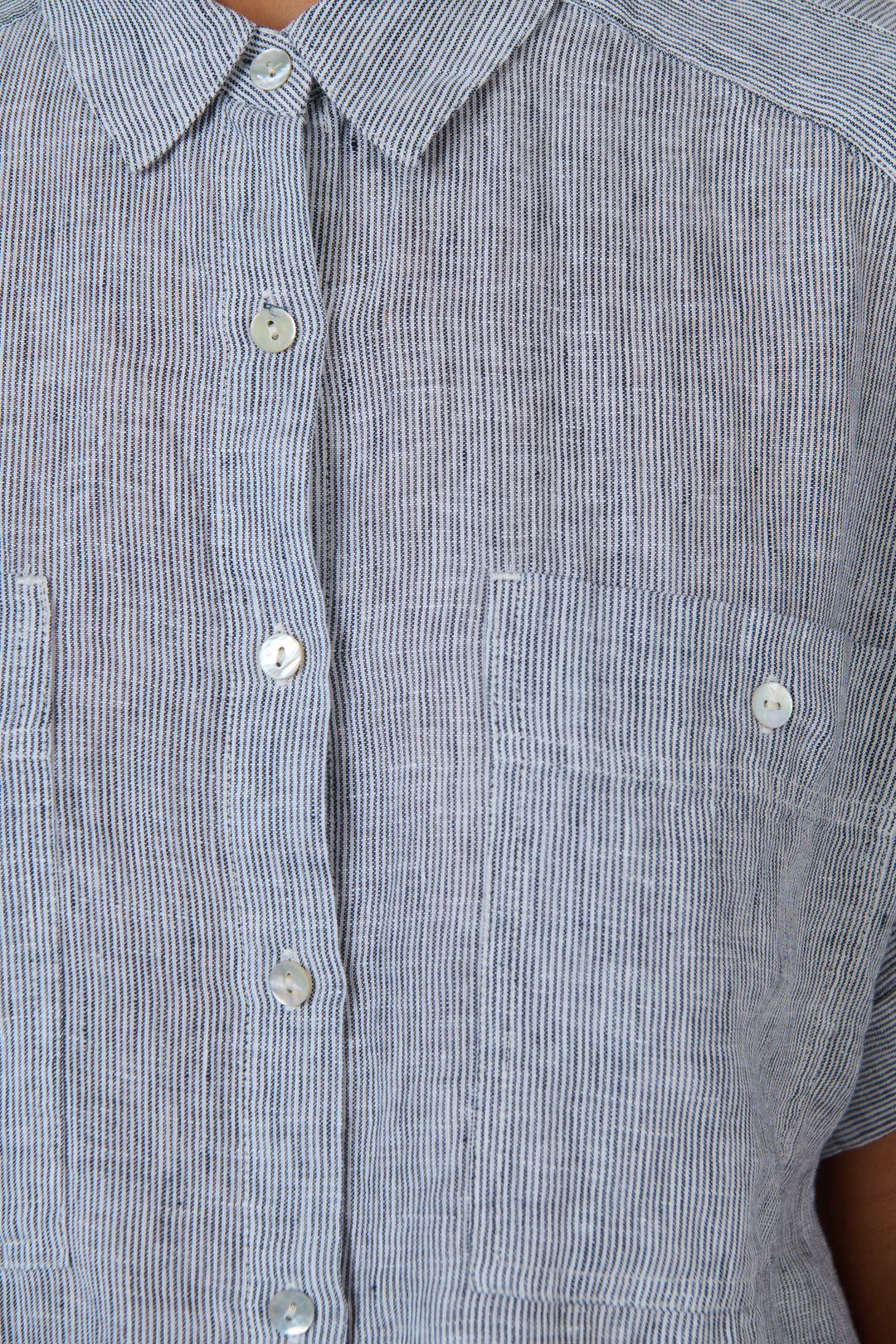 Silver Classic Collar Shirt