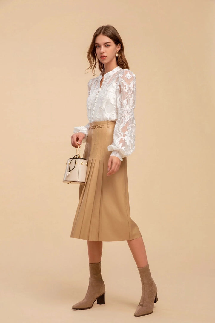 Yvette Button Blouse