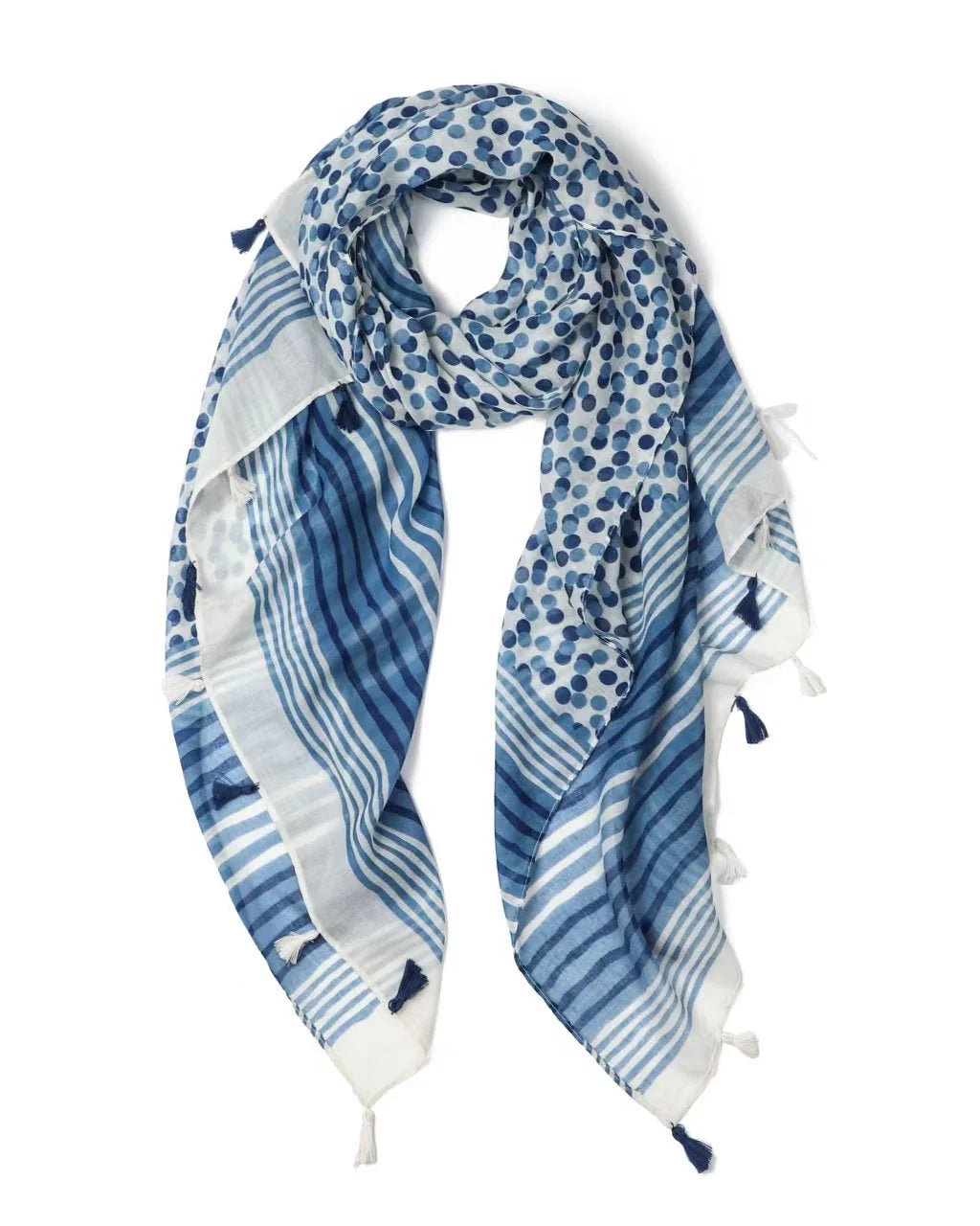 Una Stripe and Spot Scarf