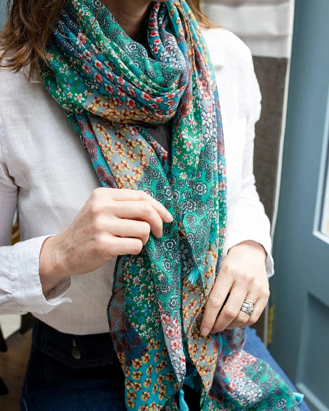 Willow Patchwork Scarf