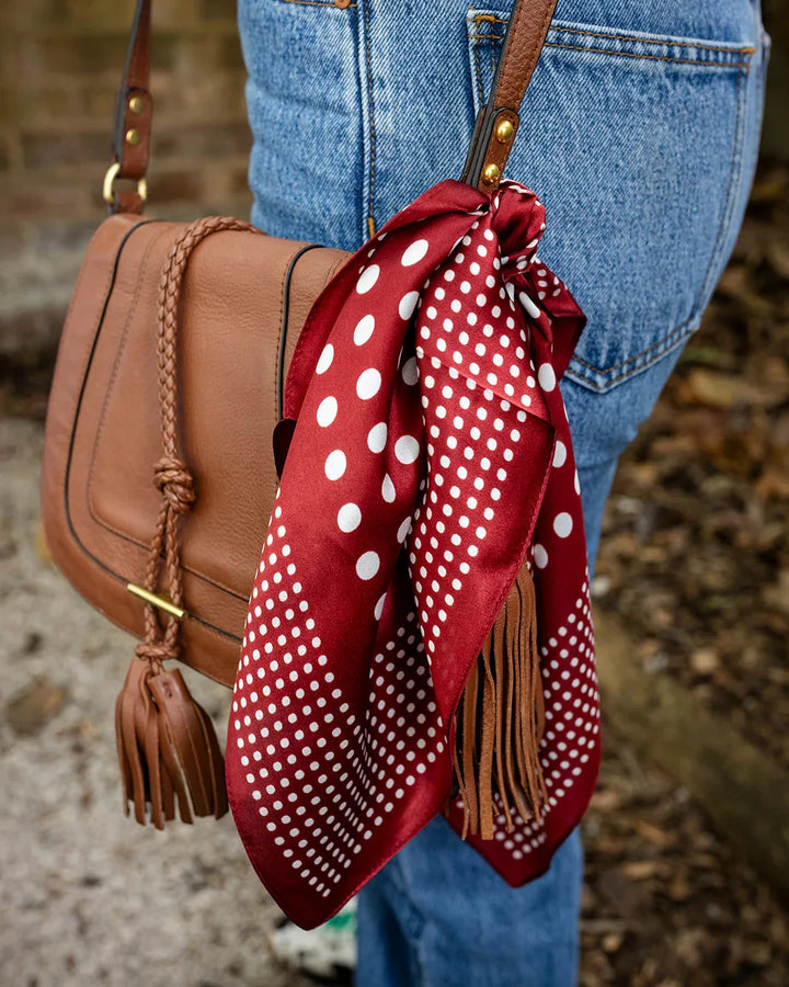 Silk Spotty Dotty Neck Scarf