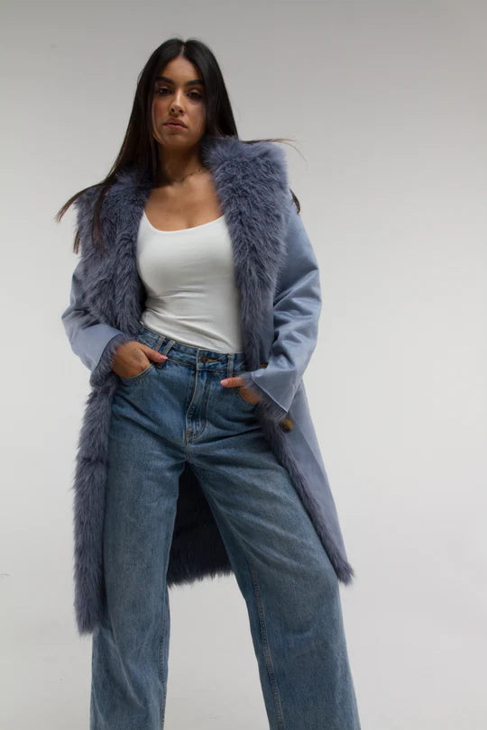 Harley Reversible Fur Coat