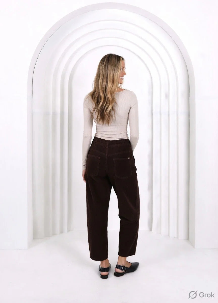 Leo Barrel Cord Jeans