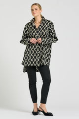 The Marnie Shirt- Morrocan Print
