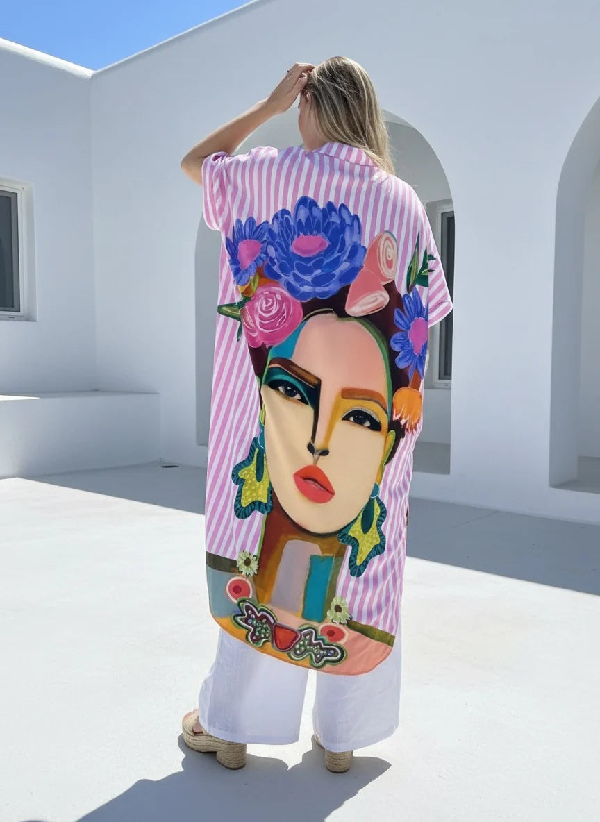 Frida Shirt Dress