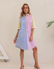 Spliced Shirtdress