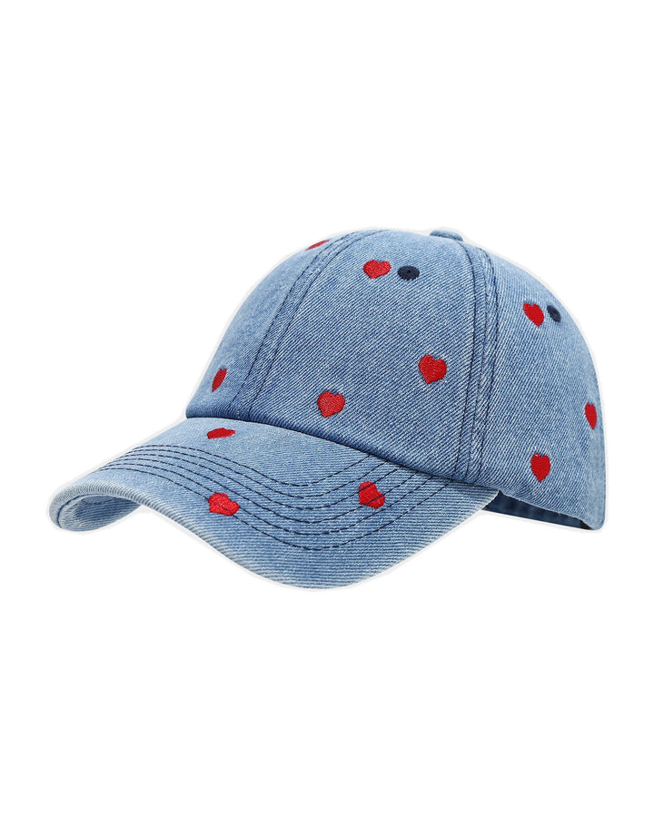 Heart of Gold Emb Cap