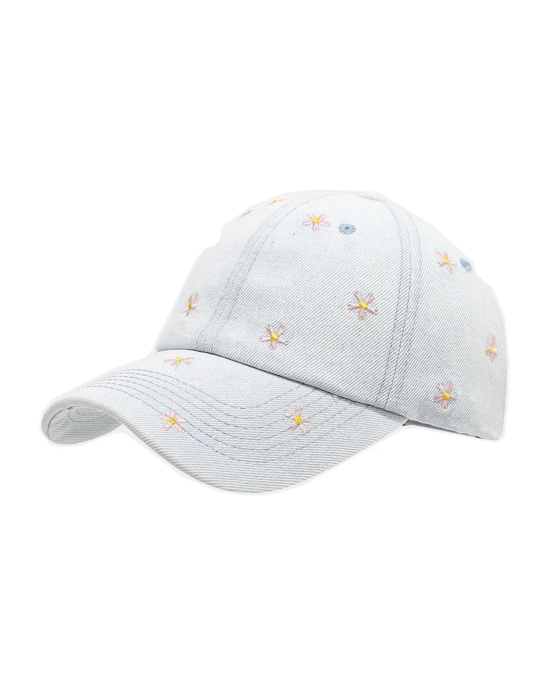 Flower Poer Emb Cap