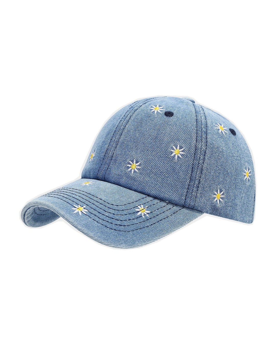 Daisy Chain Emb Cap