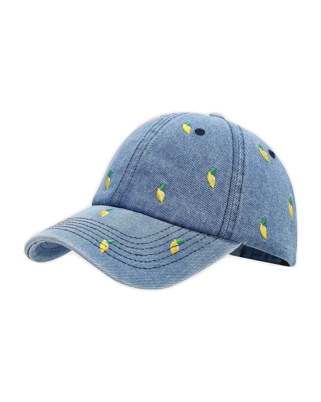 Lemon Delicious Emb Denim Cap