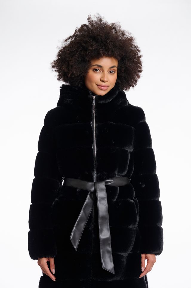 Brigit  Faux Fur Coat