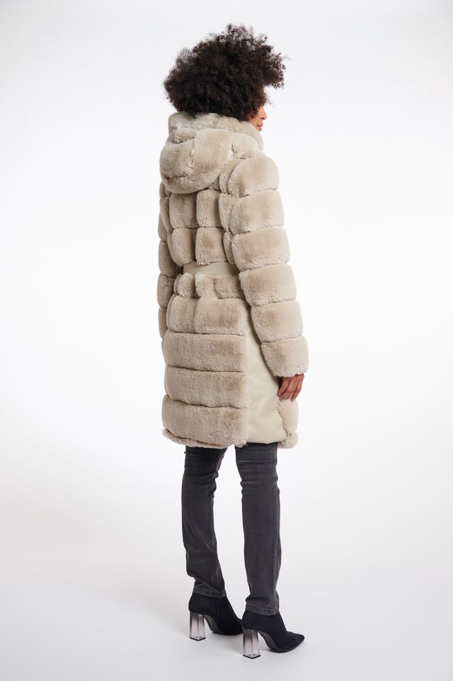 Brigit  Faux Fur Coat