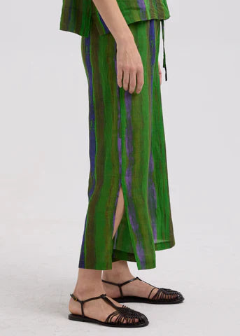Painted Linen Pant