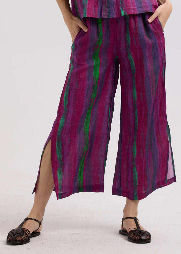 Painted Linen Pant