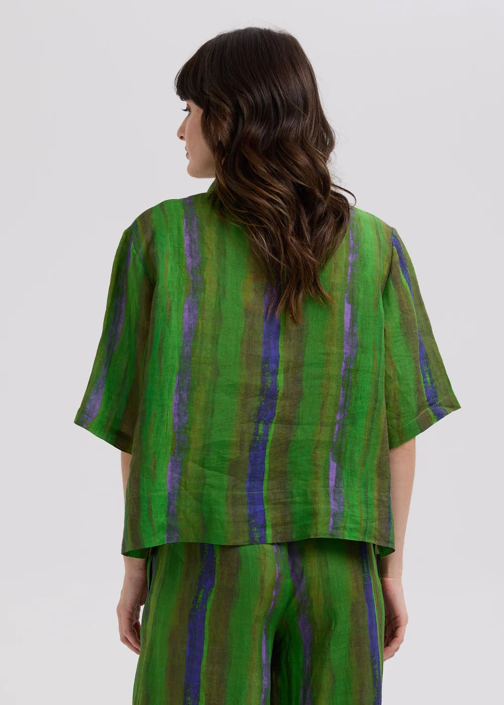Painted Linen Shirt