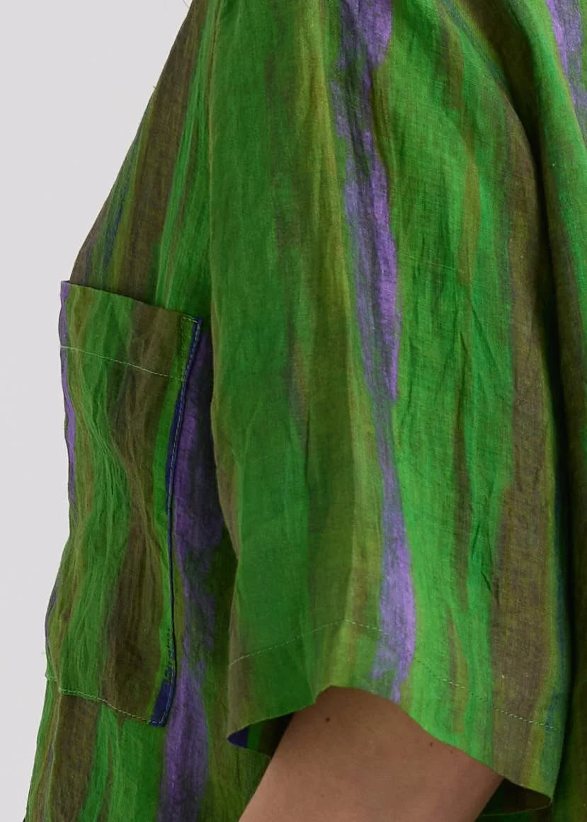 Painted Linen Shirt