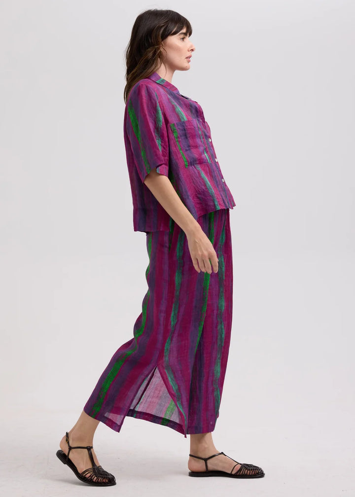 Painted Linen Shirt