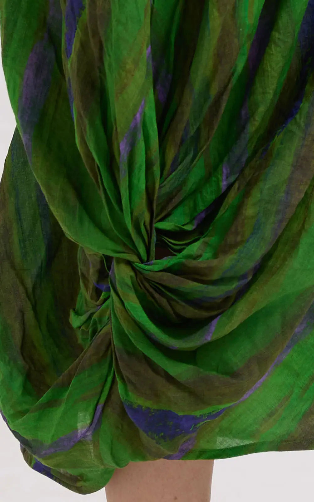 Painted Linen Dress
