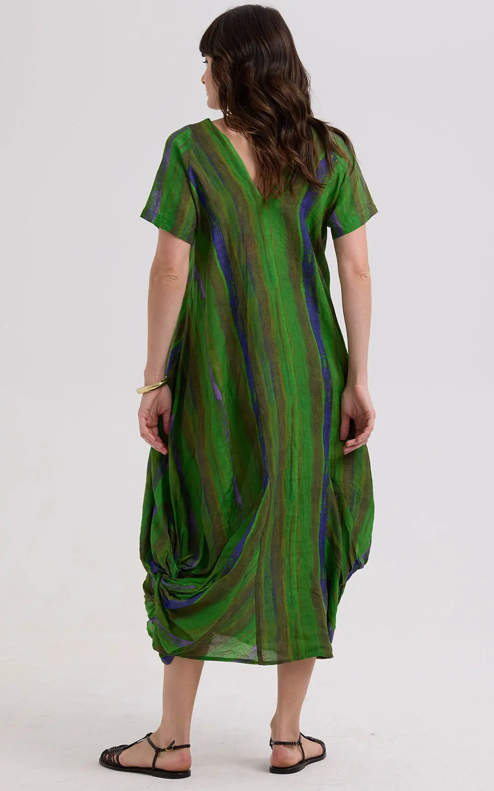 Painted Linen Dress