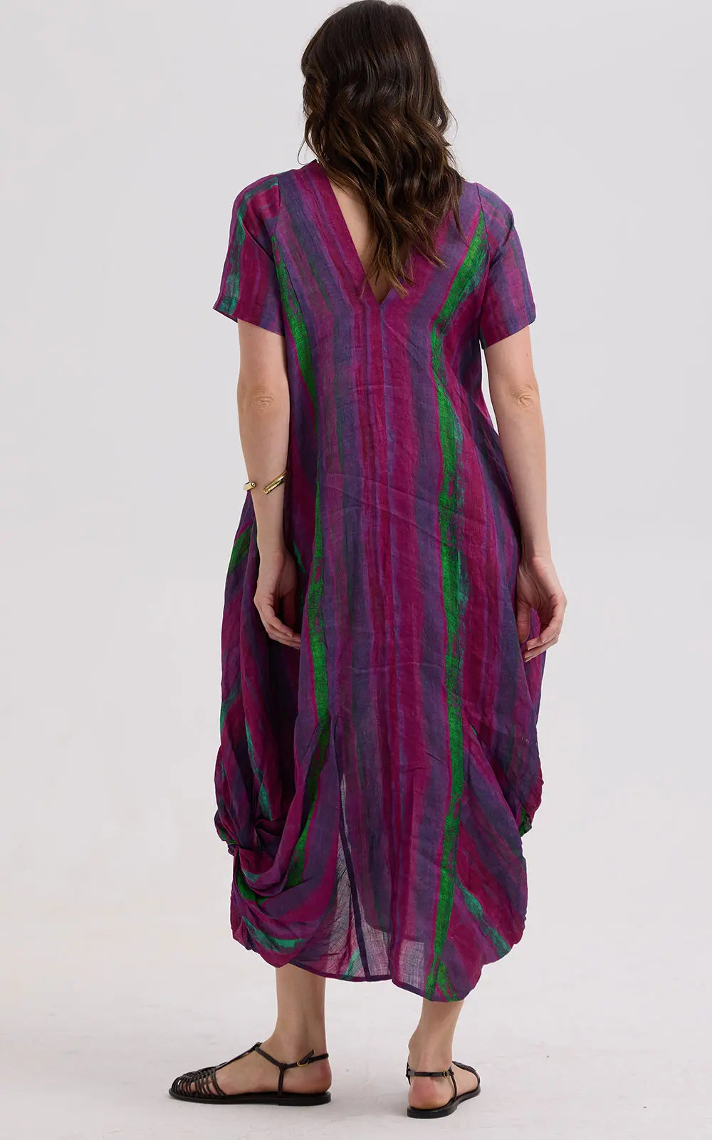 Painted Linen Dress