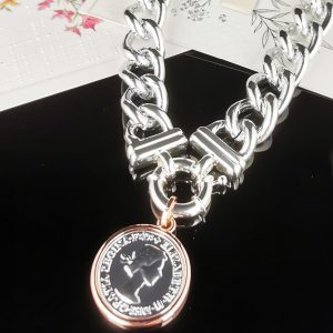Link Necklace W Coin