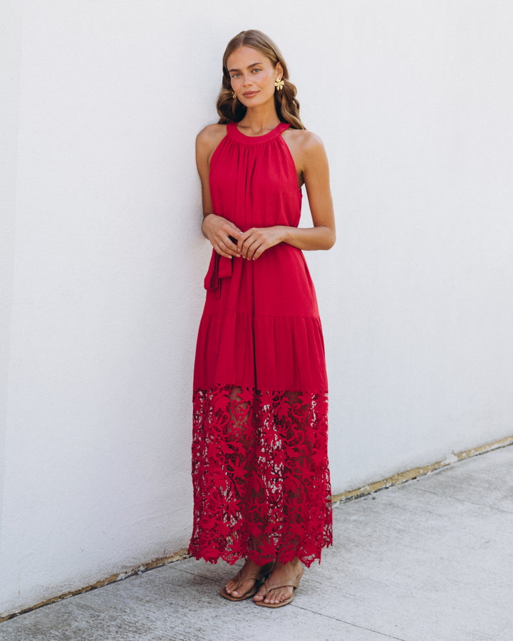 Lace Maxi Dress