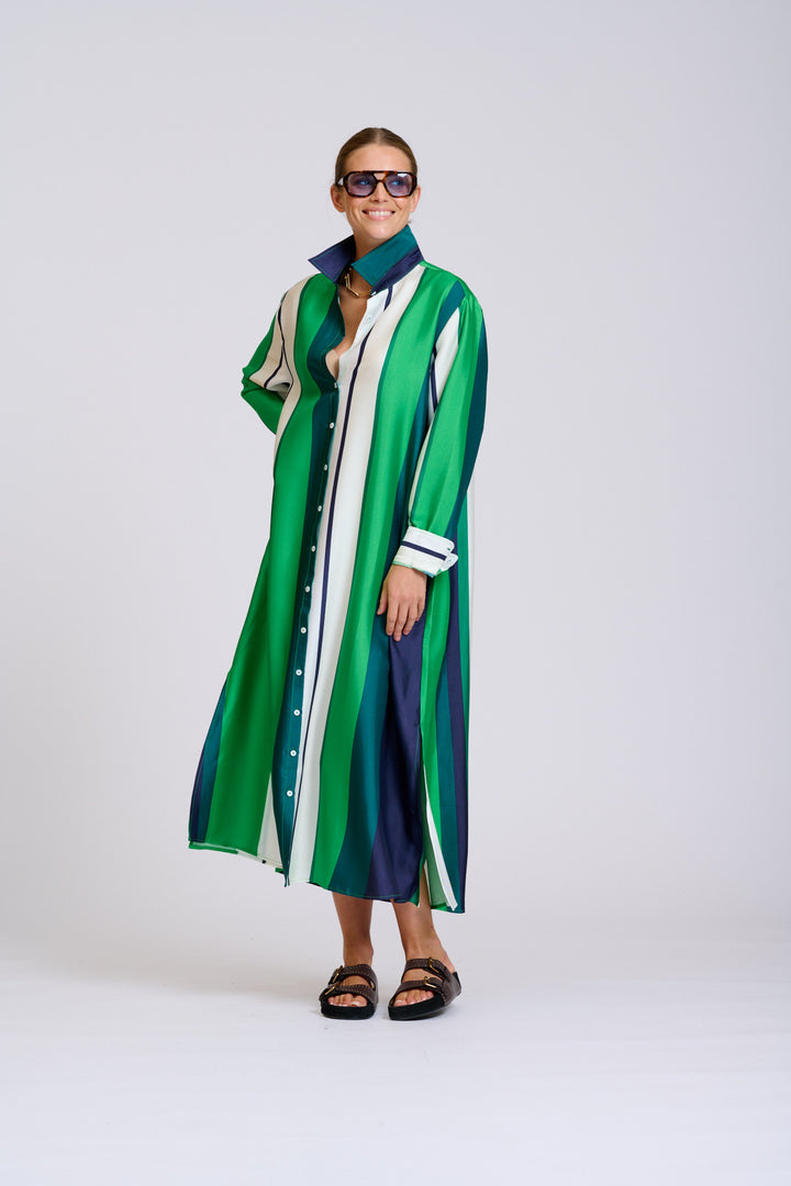 Luxe Luna Longline Shirtdress