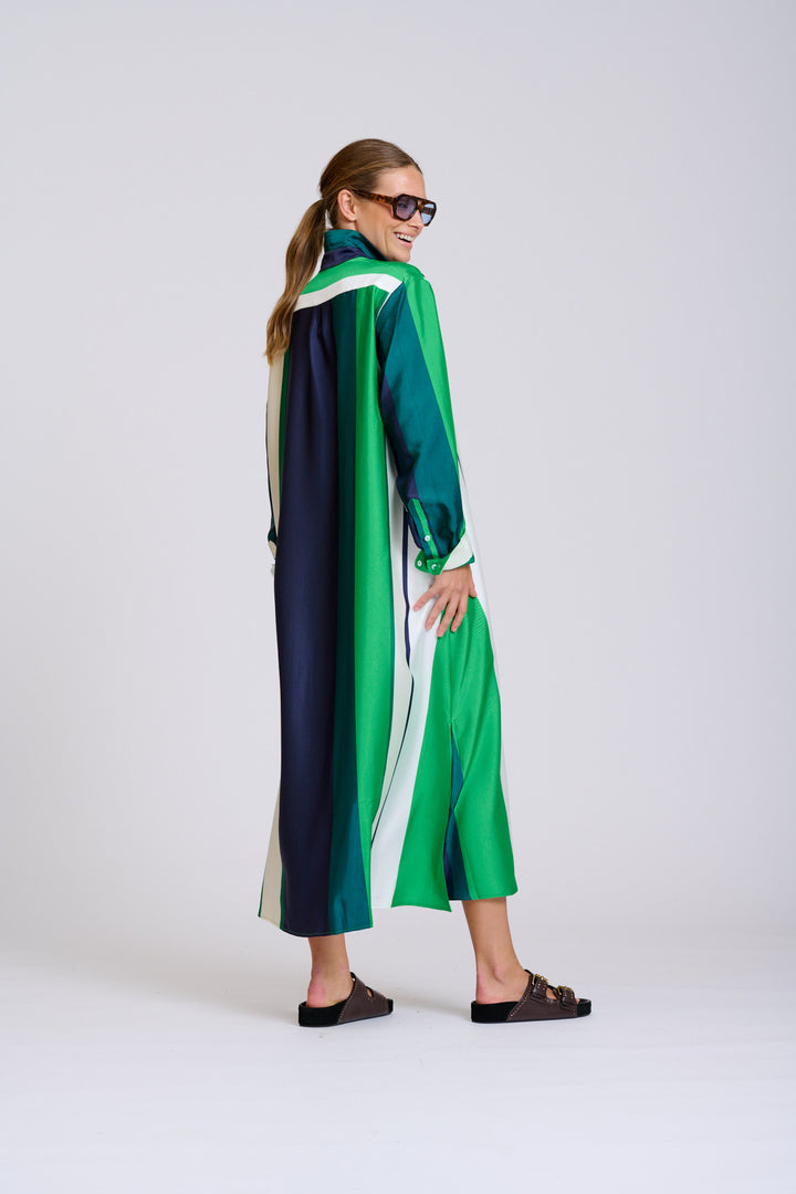 Luxe Luna Longline Shirtdress